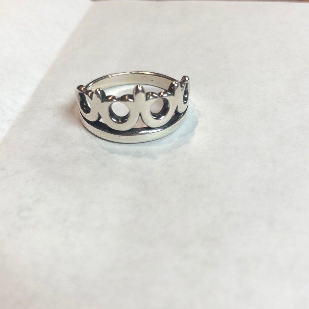 James Avery crown ring
